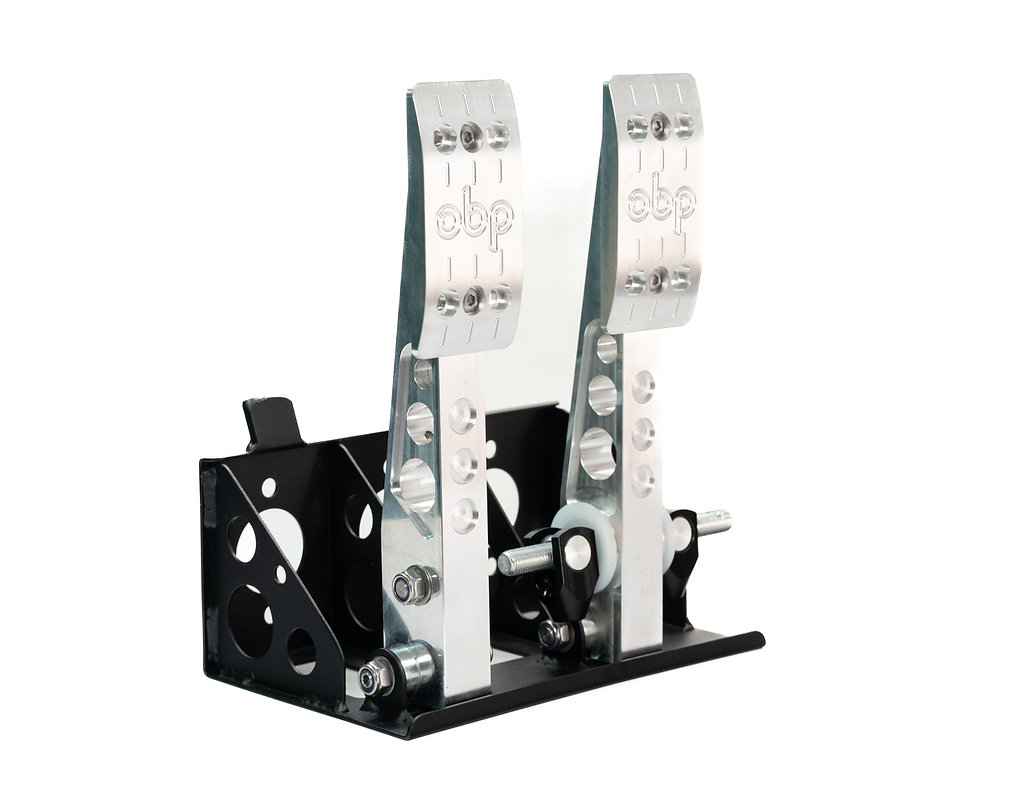 OBP Bodenmontage-Pedalbox 2 Pedale Pro-Race V2