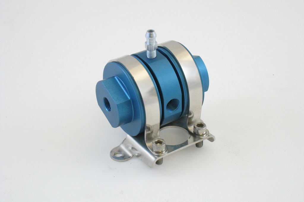 Brake distribution valve bracket, stainless steel