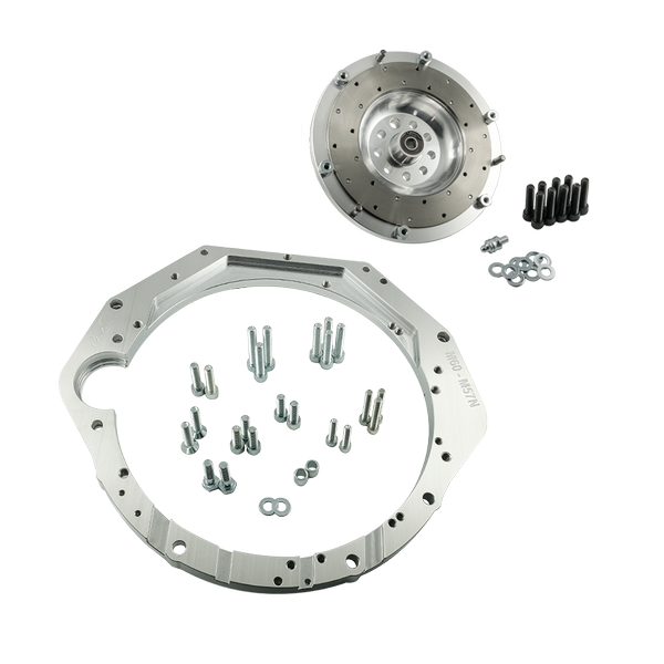 PMC Getriebeadapter BMW V8 M60 - BMW E60 M57N2 6-speed HGD JGA - 240mm / 9.45"