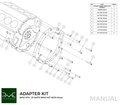 PMC Getriebeadapter BMW M70 - BMW N57N N57 ZF 8HP70