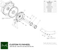 PMC Getriebeadapter BMW M62 S62 - BMW M57 / E46 S54 M3 - 240mm / 9.45"