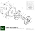 PMC Getriebeadapter BMW M62 - BMW M57N HGU HGK - 240mm / 9.45"
