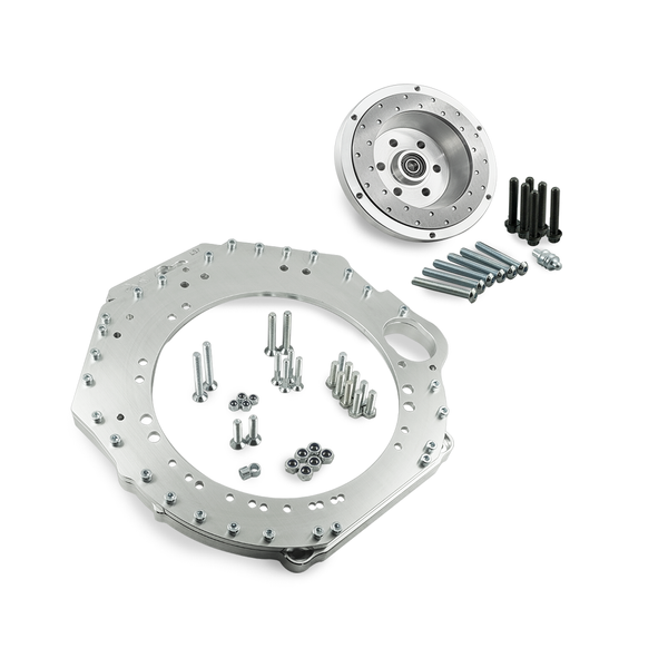 PMC Getriebeadapter GM Chevrolet V8 LS - BMW M57 / E46 S54 M3 - 184mm / 7.25"
