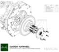 PMC Getriebeadapter GM Chevrolet LSX - BMW DCT DKG Getrag GS7D36SG Inline-six (H)