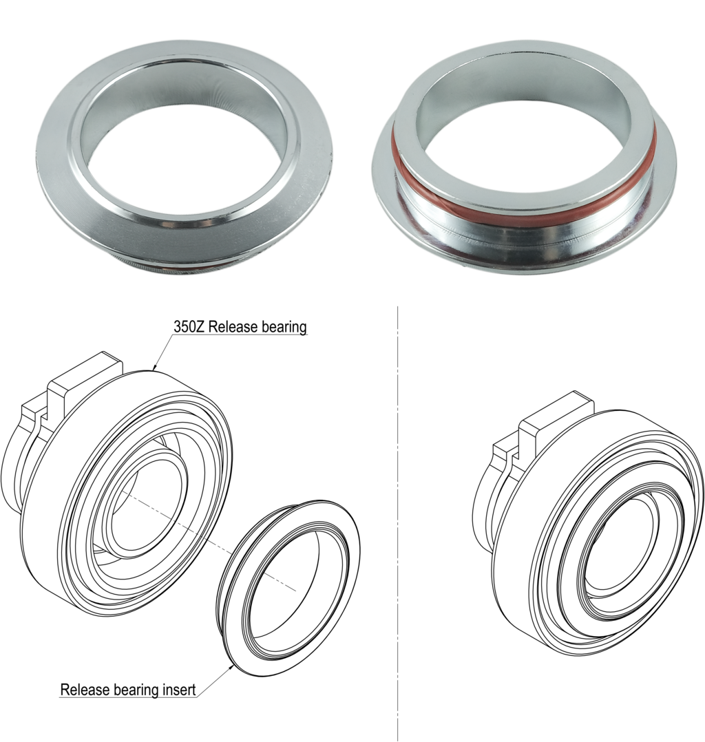 PMC RACE STAGE 3 Nissan RB - Nissan 350Z Z33 370Z Z34 - 184mm / 7.25" (P)
