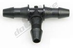 T-connector plastic vacuum hose fittings