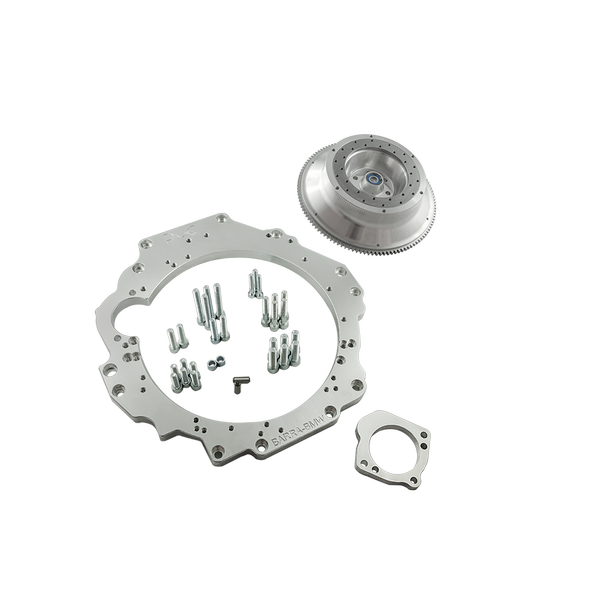 PMC Getriebeadapter Ford Barra - BMW M57N HGD JGA HGA - 184mm / 7.25" (P)