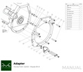 PMC Getriebeadapter Honda S2000 - Mazda RX-8 5-speed - 240mm / 9.45"