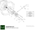 PMC Getriebeadapter Honda K - Mazda RX-8 6-speed - 240mm / 9.45"