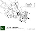 Adapter kit Mercedes OM605 OM606 - BMW M57N2 6-speed
