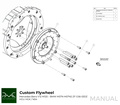PMC Getriebeadapter Mercedes-Benz V12 M120 - BMW M57N HGU HGK / N54 - 240mm / 9.45"