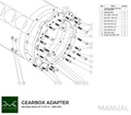 PMC Getriebeadapter Mercedes-Benz M113 - BMW M50 S50 M52 S52 M54 - 240mm / 9.45"