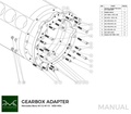 PMC Getriebeadapter Mercedes-Benz M113 - BMW M50 S50 M52 S52 M54  - 184mm / 7.25"