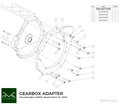 PMC Getriebeadapter Mercedes Benz OM605 - Nissan Patrol Y61ZD30