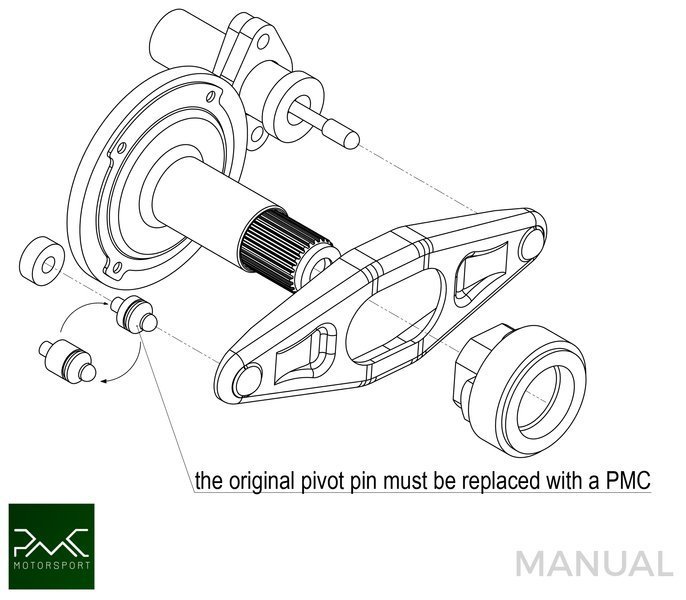 PMC STAGE 1 Volvo T - BMW M57N HGU HGK / N54 - 240mm / 9.45"