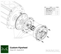 PMC Getriebeadapter Nissan SR - Mazda RX-8 - 240mm / 9.45"