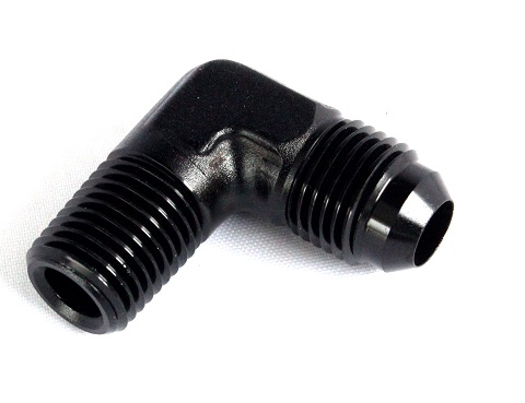 AN4 - 1/4" NPT-Adapter geschmiedet 90°