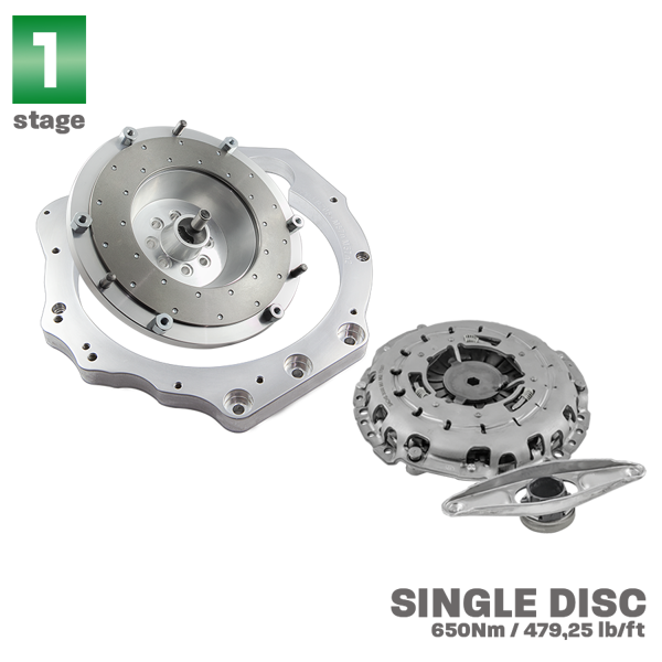 PMC STAGE 1 Saab H - BMW M57N HGU HGK - 240mm / 9.45"