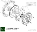 PMC Getriebeadapter Toyota JZ - Toyota Altezza / Lexus IS200 J160 Aisin AZ6 (first gen.)