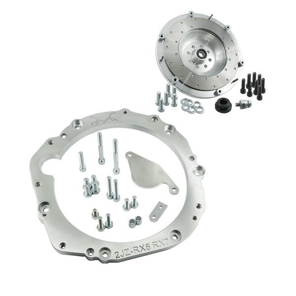 PMC Getriebeadapter Toyota JZ - Mazda RX-8 - 240mm / 9.45" (F)