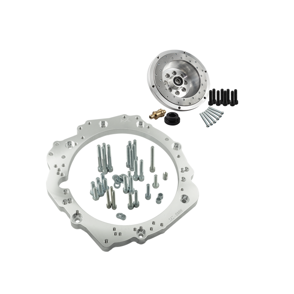 PMC Getriebeadapter Toyota JZ - BMW M57 / E46 S54 M3 - 184mm / 7.25"