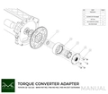 PMC Getriebeadapter Toyota JZ - BMW DCT DKG Getrag GS7D36SG Inline-six