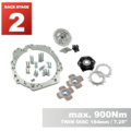 PMC RACE STAGE 2 Toyota UZ - BMW M57N HGA HGD JGA - 184mm / 7.25" (P)