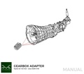 PMC Getriebeadapter Toyota UZ - Toyota Altezza / Lexus IS200 J160 Aisin AZ6 (first gen.)