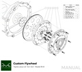 PMC Getriebeadapter Toyota UZ - Mazda RX-8 - 240mm / 9.45"