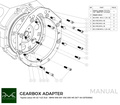 PMC Getriebeadapter Toyota UZ - BMW DCT DKG Getrag GS7D36SG V8 (H)