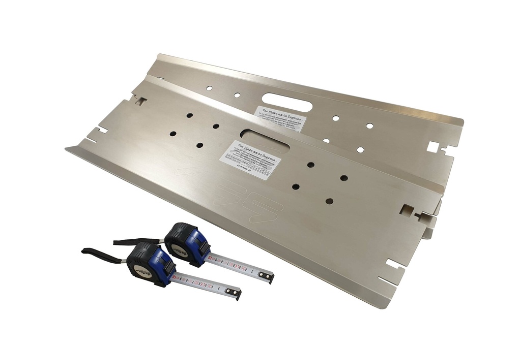 Toe platten - Einstellplatten
