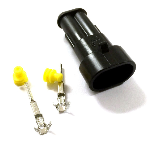 Stecker 2Pin-Superseal-Frau