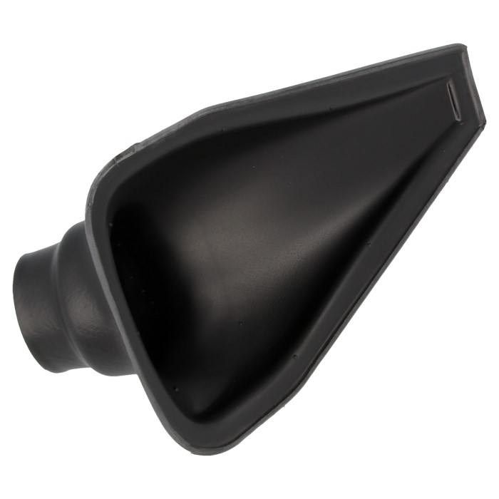 Einlass 51 + 63mm schwarz
