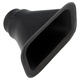 Einlass 63 + 76 mm schwarz