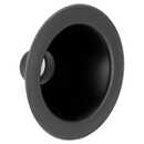 Einlass 63mm schwarz.