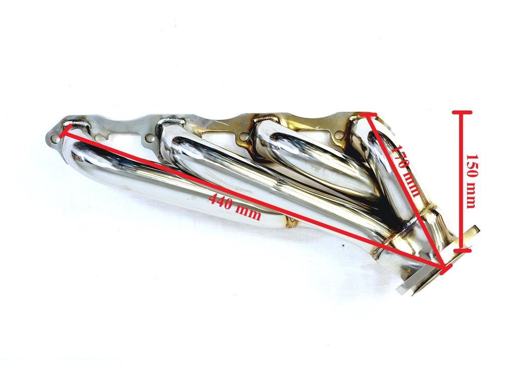 Headers Small Block Ford (SBF) Kurz, Rückwärts