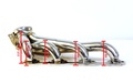 Headers Small Block Ford (SBF) Kurz, Rückwärts