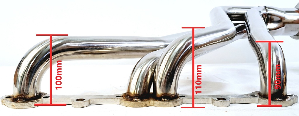 Headers Small Block Chevy (SBC) Mittel Lang