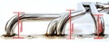Headers Small Block Chevy (SBC) Mittel Lang