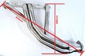Headers Small Block Chevy (SBC) Mittel Lang