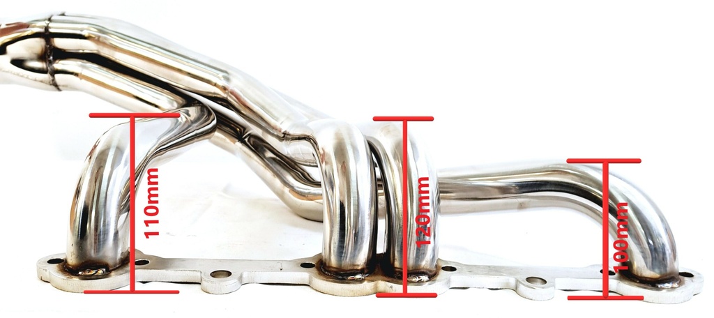 Headers Small Block Chevy (SBC) Mittel Lang
