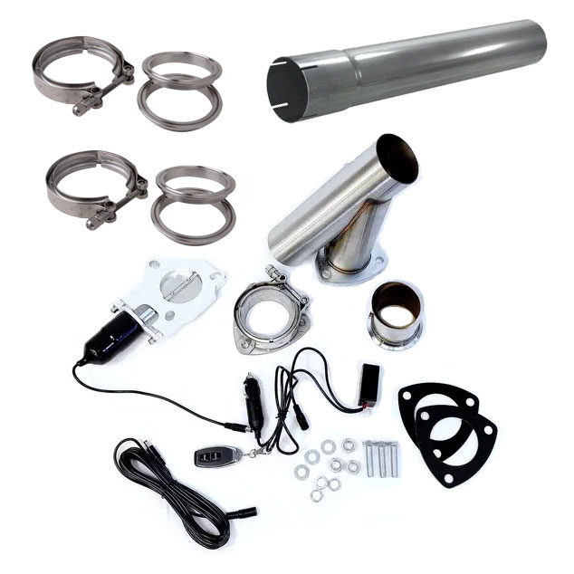 Elektronisches Auslassventil 3" (76mm) - KIT