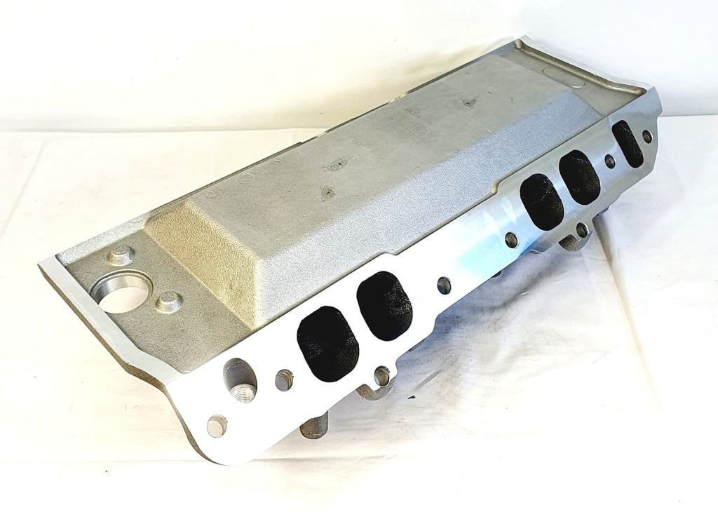 Ansaugkrümmer Chevrolet Big Block Air Gap Ovales Tor