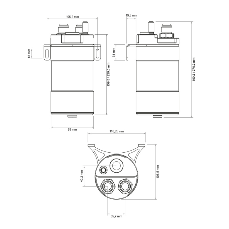 Nuke Ölsammelbehälter 0.5L (AN10)