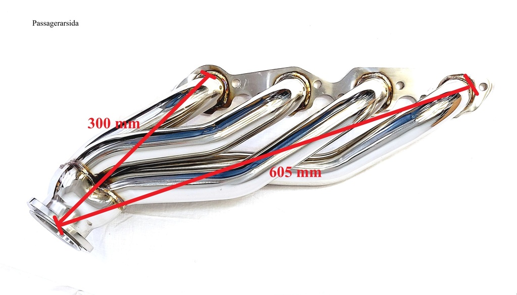 Headers Big Block Chevy (BBC) Rückseite