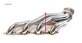 Headers Big Block Chevy (BBC) Rückseite