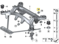 IRP Differential buchse Aluminium BMW E8X, E9X M1, M3