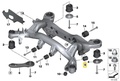 IRP Hinterer Subframe Buchsen Aluminium BMW E8x, E9x, F87 M2, F80 M3, F82 M4