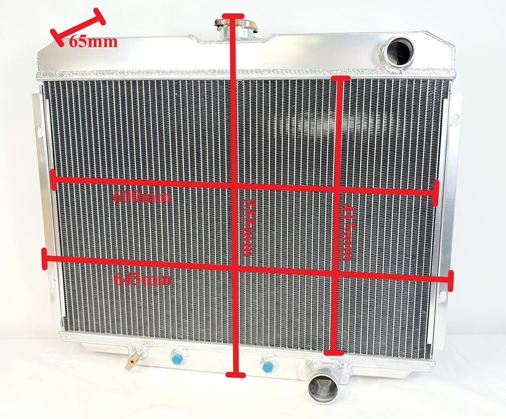 Wasserkühler Ford Mustang 67-70, Ford Galaxie 64-67, Mercury Cougar 67-70