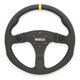 Sparco R350B Lenkrad Leder, mit Knöpfen